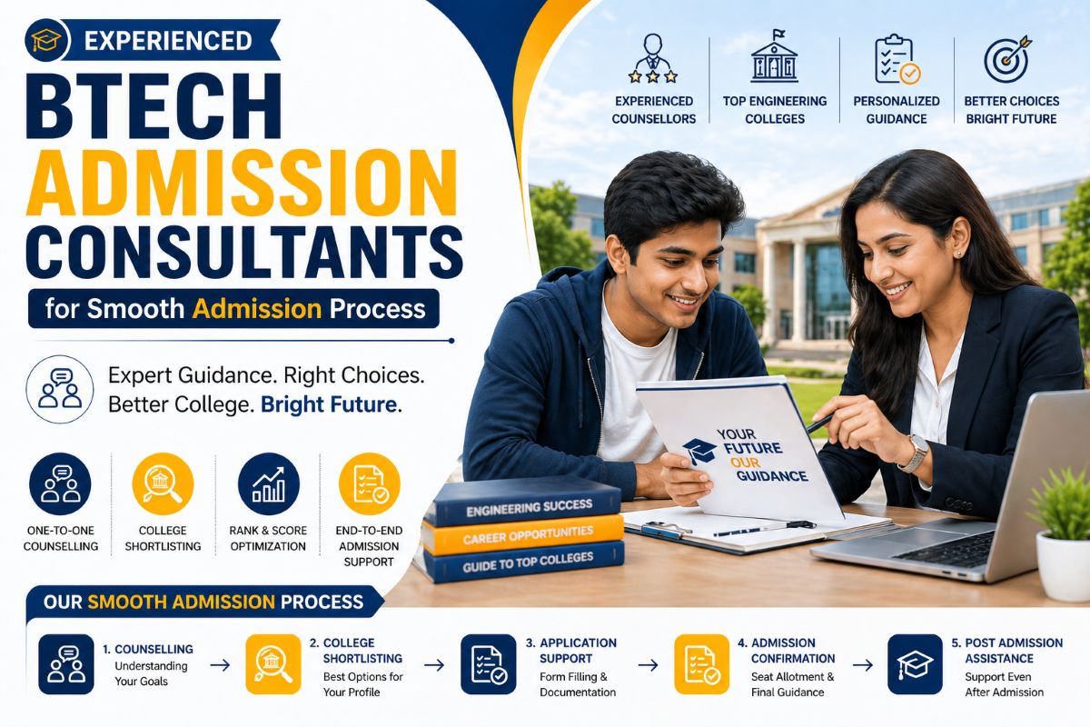 experienced BTech admission consultants